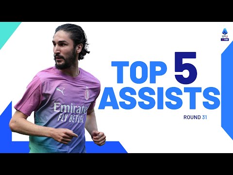 Adli delivers a superb pass to Leao | Top Assists | Round 31 | Serie A 2023/24