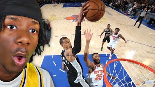 THIS GOING 7 💯Reacting to San Antonio Spurs vs New York Knicks Full NBA Finals Game 3 Highlights!