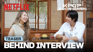 [Teaser] Exclusive BTS talk w/ KPop Demon Hunters Maggie Kang & Ahn Hyo-seop [ENG SUB]