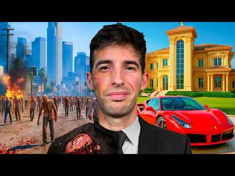 De POBRE a RICO Y MILLONARIO en un APOCALIPSIS ZOMBIE en GTA 5!🧟‍♂️💰(Mods)