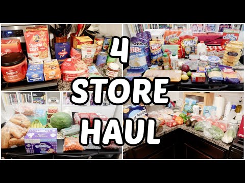 Huge Vacation Grocery Haul