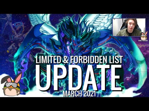 Yu-Gi-Oh! Limited & Forbidden List Update | NEW MARCH 2021!