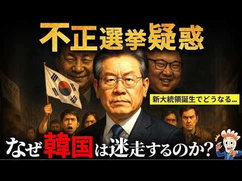 【新大統領誕生も…】なぜ韓国は不正選挙疑惑で揺れるのか？