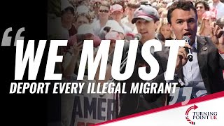 Charlie Kirk Tears Into Insane Open Borders Liberal!