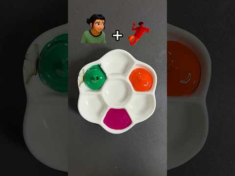 KPop Demon Hunters(part 182⚔️Color Mixing #satisfying #art #colormixing #trending #kpop