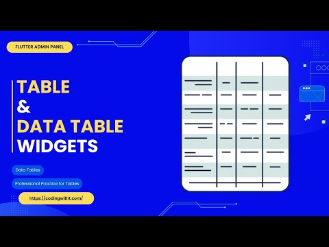 Is DataTable Really Necessary for Flutter Web Admin Panel or Is Table Enough?