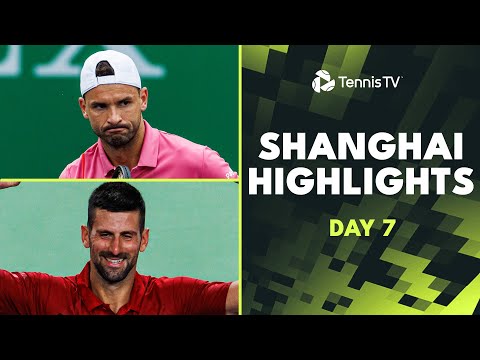 Djokovic vs Cobolli, Dimitrov, Zverev All Feature | Shanghai 2024 Highlights Day 7