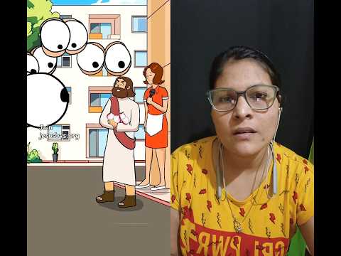 Jesus Helps Red Rose Face the Staring Eyes 👁️🥲 With Two Onions #jesus #jesusbys #jbys