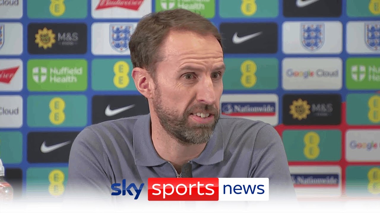 Gareth Southgate on FIFA’s plans to introduce equal pay to the men’s and women’s 2027 World Cups