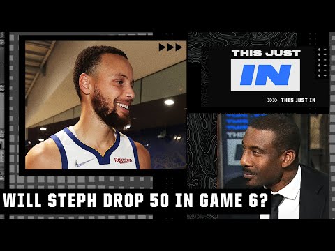 Amar'e Stoudemire predicts a 50-piece from Steph Curry in Game 6  'He's going OFF!' | This Just In video clip