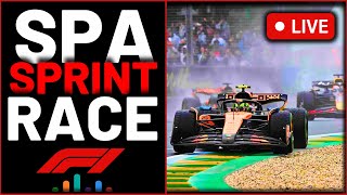 🔴F1 Live 2025 Belgian GP Sprint Race | Commentary + Live Timings | Formula 1 Watchalong