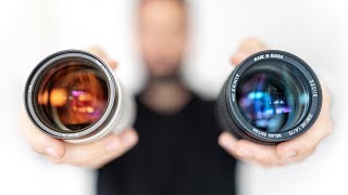 The BEST Swirly Lenses – Zenitar vs Biotar