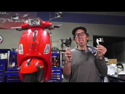 How to Replace a Brake Master Cylinder or Lever Perch on a Modern Vespa