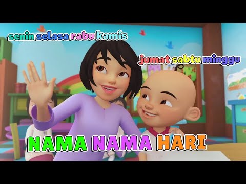 Nama Nama Hari || Lagu Anak Upin Ipin Bahasa Indonesia