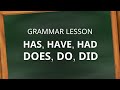 Auxiliary Verbs and Their Usage