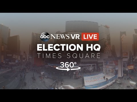 LIVE 360 View: Times Square on 2016 Election Night #360Video | ABC News