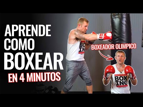 Como boxear en 4 minutos - Entrenamiento boxistico para principiantes