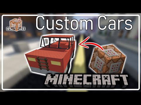 [1.15 Vanilla Minecraft] Custom Cars Datapack