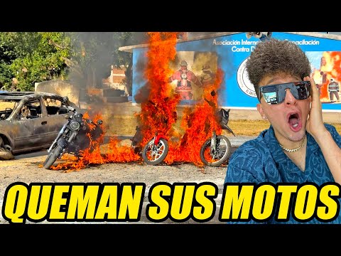 MILLONARIO REGALA CARRO NUEVO SI PRENDES EN FUEGO TU MOTO 😱