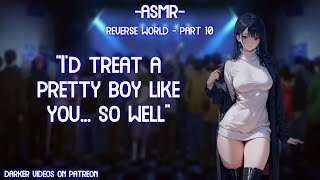 [ASMR] [REV-WORLD P10] ♡girl tries to pick you up at party♡ (binaural/F4M)