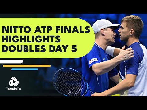 Glasspool & Heliovaara and Ram/Salisbury In Action | Nitto ATP Finals Doubles Highlights Day 5