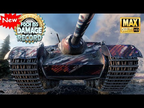 New  quot Foch 155 quot  damage world record    World of Tanks