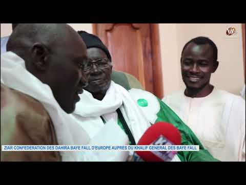 ZIAR CONFEDERATION DES DAHIRA BAYE FALL AUPRES DE SERIGNE AMDY FALL MODOU MBENDA