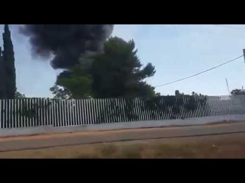 Incendio fábrica Ybarra Dos Hermanas Sevilla