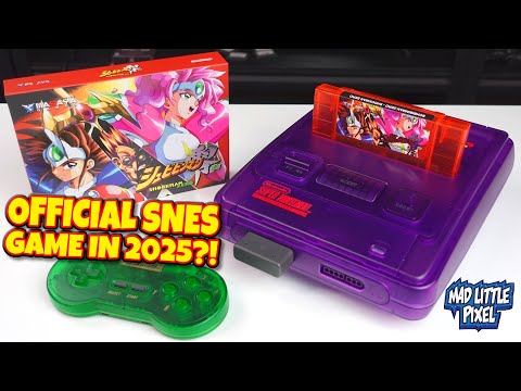 Shockman Zero: Nintendo Satellaview Exclusive FINALLY Has A SNES Cart 🤯 (Unboxing & Gameplay)