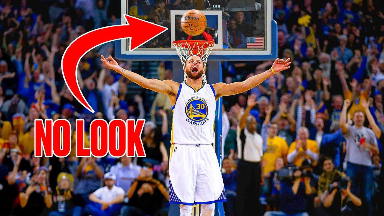 Steph Curry’s CRAZIEST No Look Shots EVER !