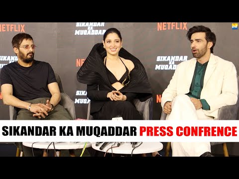 Tamannaah Bhatia, Jimmy Shergill & Avinash Tiwary | Sikandar Ka Muqaddar | Press Conference