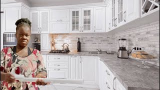MELHOR QUE EU IMAGINEI COZINHA DE CARA NOVA - EKE ESTÁ MUITO DOENTE - RECEBI ESCRITA EM CASA - #vlog