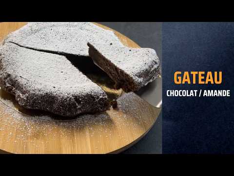 GATEAU CHOCOLAT ET AMANDES | Recette simple et rapide