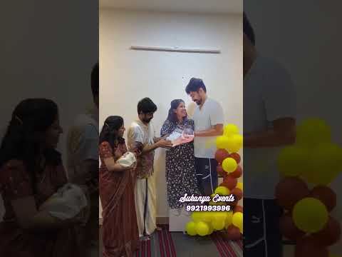 naming ceremony decoration✨🙏🏻 name reveal ideas pune✨🙏🏻 Cradle Ceremony Decoration