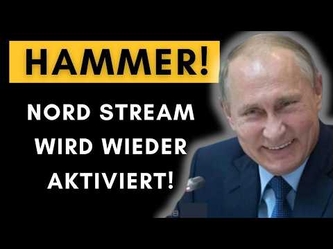 EU plant Rückkehr zu Nord Stream als Teil der Friedens-Verhandlungen!