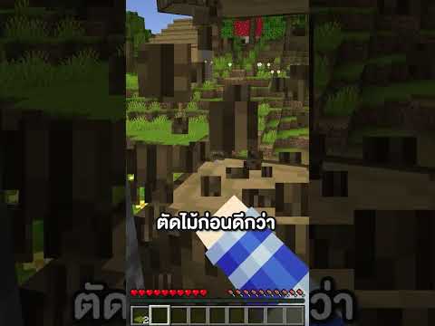 มายคราฟ แต่..เราห้ามเหยียบ "สีเขียว" เด็ดขาด!!! | Minecraft #shorts