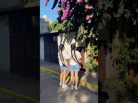 hi❤️😊#twins #twinrapunzel#longhair