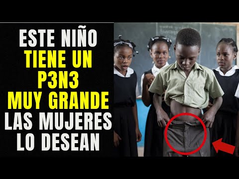 Mujer Mira el Tamaño de la Herramienta de un Niño Africano y lo Invita a Vivir con Ella, Le Obligó a