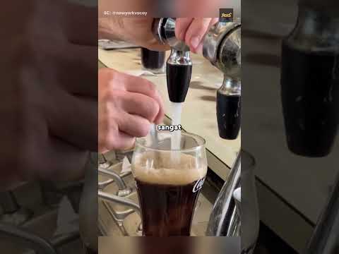 Cara Penyajian Coca Cola Jaman Dulu‼️