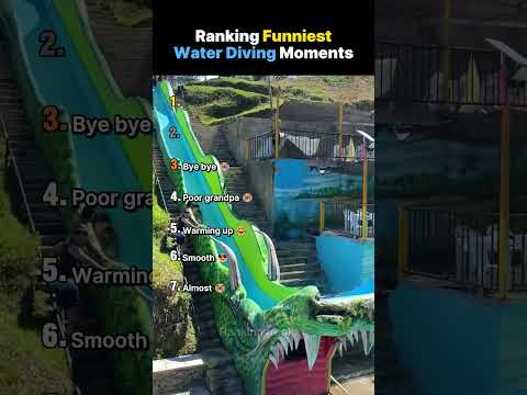 Ranking The Funniest Water Diving Moments