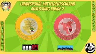 🏆🎯Landespokal Mitteldeutschland 26/27 - Auslosung Runde 2 - Sachsen-Anhalt & Brandenburg🎯🏆