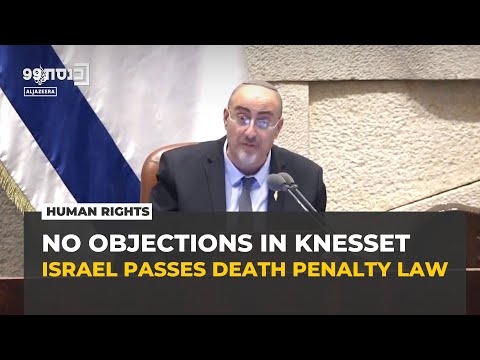 Israel approves law on public trials, death penalty for October 7 detainees