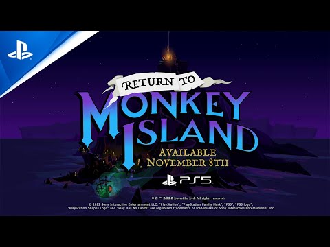 Return to Monkey Island - Release Date Trailer | PS5 Games