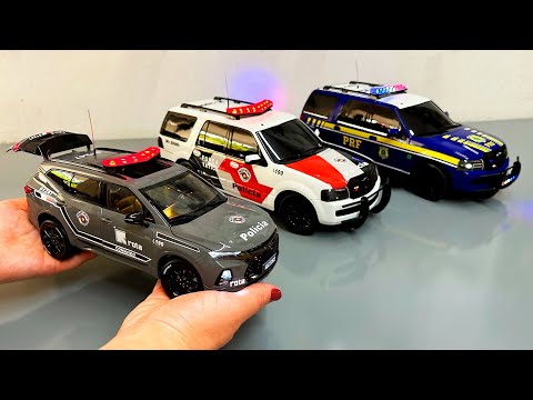 ELE FAZ MINIATURAS DA POLÍCIA QUE FUNCIONAM DE VERDADE! (VIATURA DA ROTA LIGA TUDO)