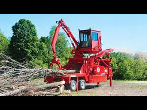 Dangerous Powerful Wood Chipper Machines in Action, Fastest Tree Shredder Machines Working