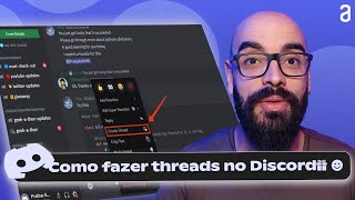 Como fazer THREADS no DISCORD e organizar suas mensagens