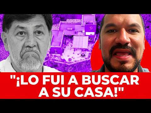 ¡FUE UNA PELEA PERSONAL! Periodista narra su pleito con Noroña: lo fui a buscar hasta su casa: