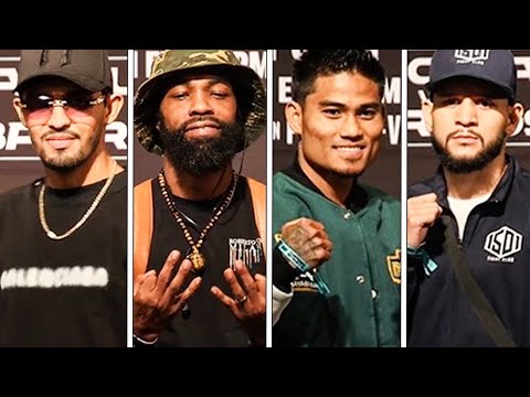 Pacquiao vs Barrios • FULL PRELIMS PRESS CONFERENCE | Gary Russell Jr, Mark Magsayo, Picasso & MORE