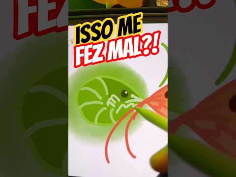 UM CAMARÃO RADIOATIVO NÃOOOOOOOOOO! #desenhando #arte #artworkout