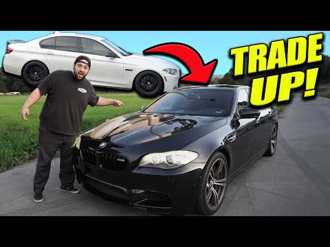 I Traded My $8,000 BMW For An F10 M5! (Trade-Up Challenge)